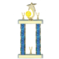 Trophies - #Softball Shooting Star Spinner F Style Trophy